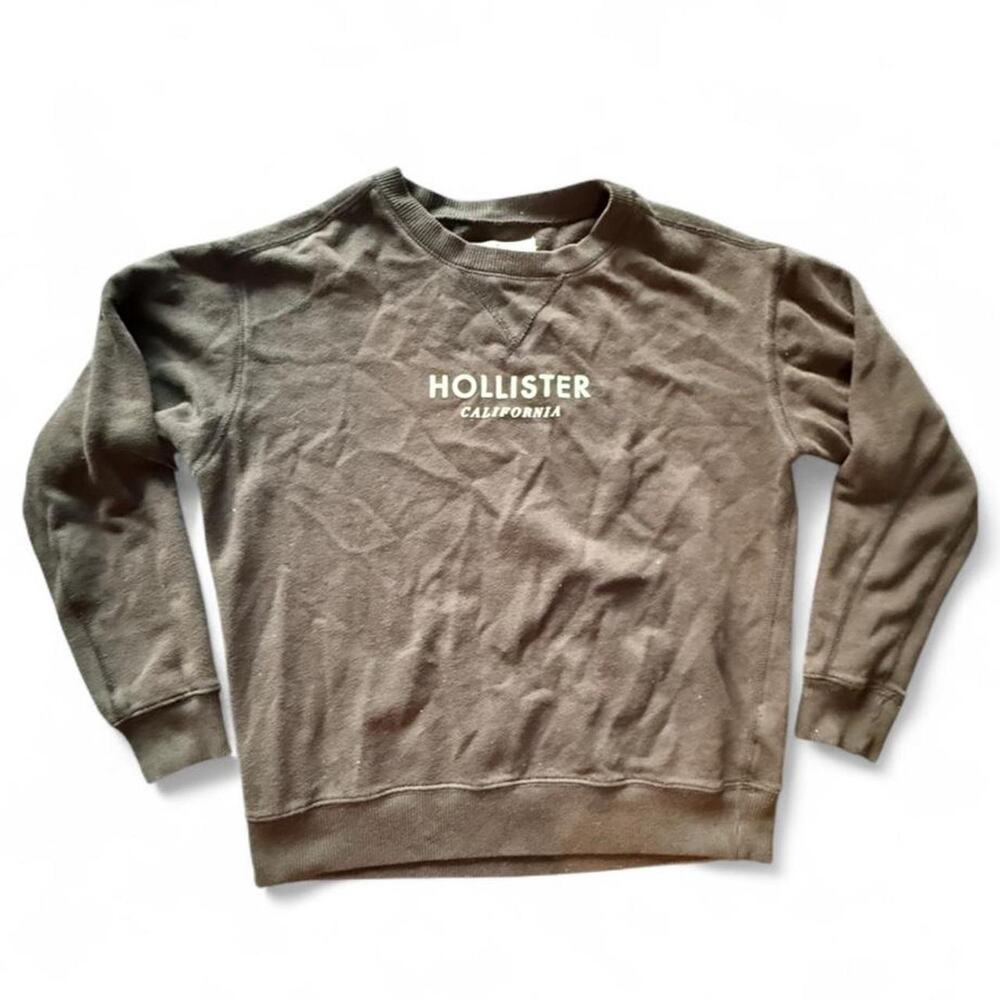 Hollister co black crewneck